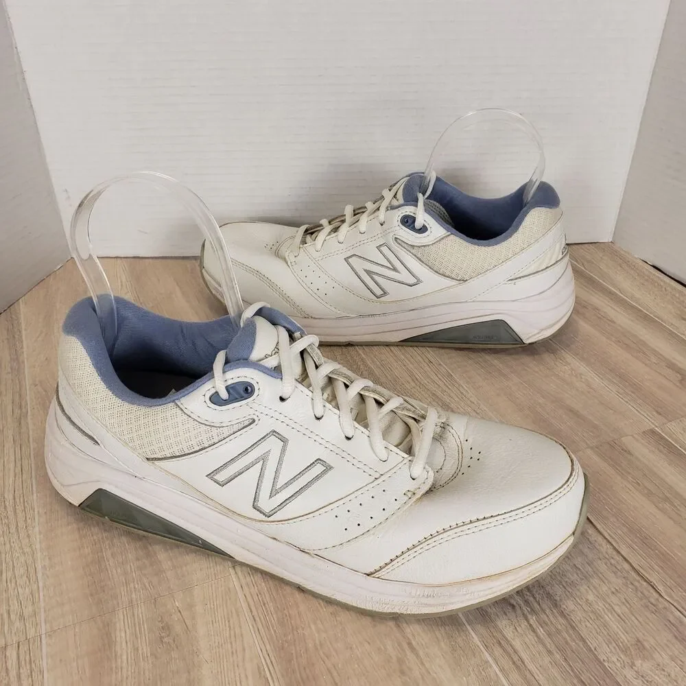 New Balance 928v3 White Leather Comfort Walking Shoes Mens Size 10
